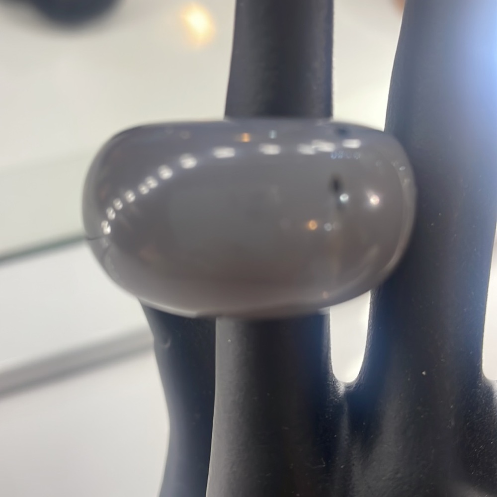 Agate cocktail, chunky Ring, Size 7 - Picture 4 of 6